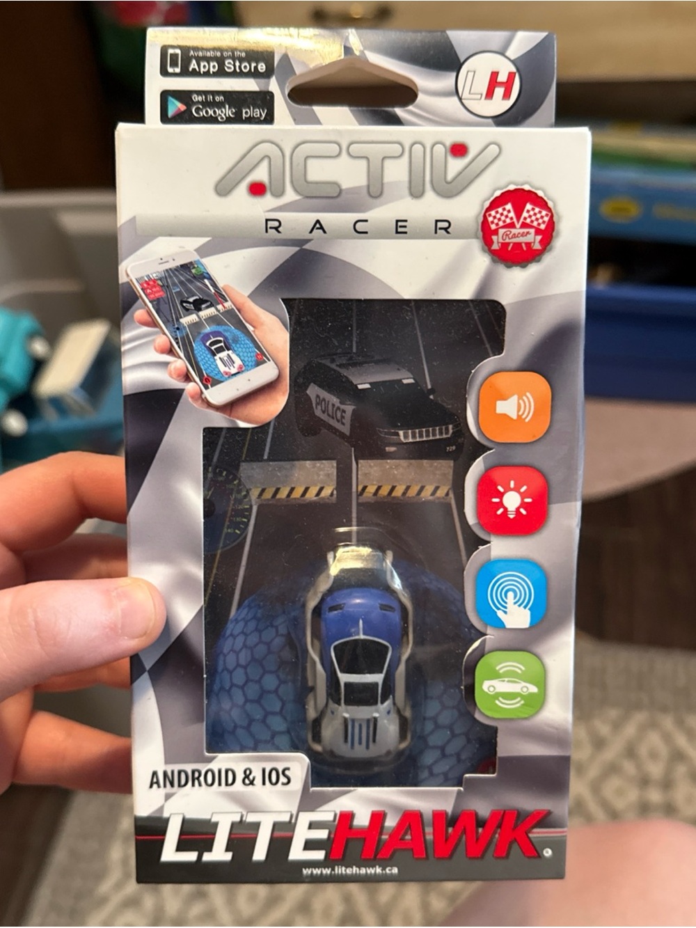 ACTIV RACER MOBILE ARCADE CAR VIDEO GAME ANDROID & IOS FREE APP NOVELTY TOY KIDS